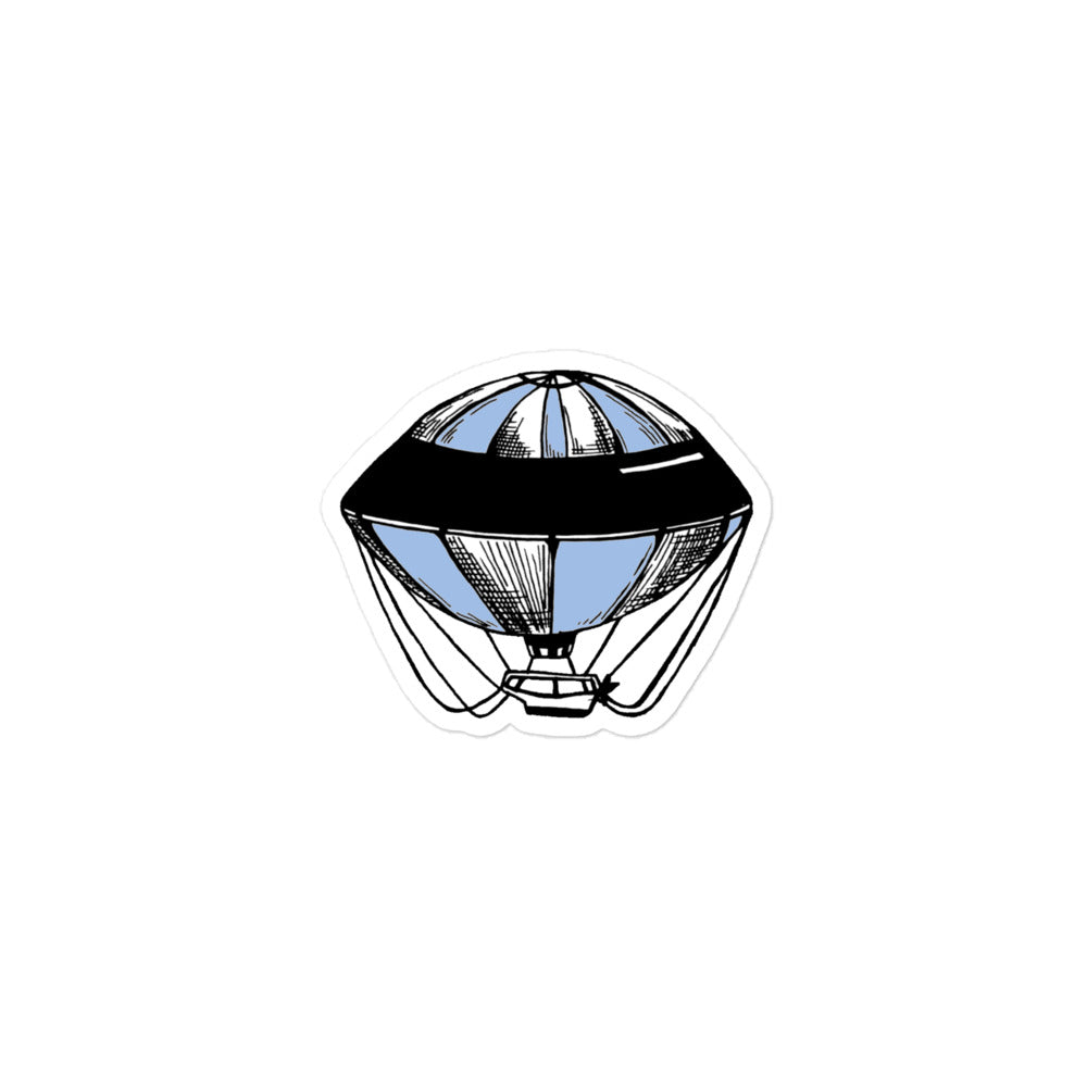 Vintage Hot Air Balloon Sticker
