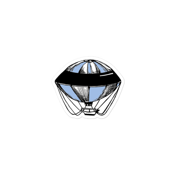 Vintage Hot Air Balloon Sticker