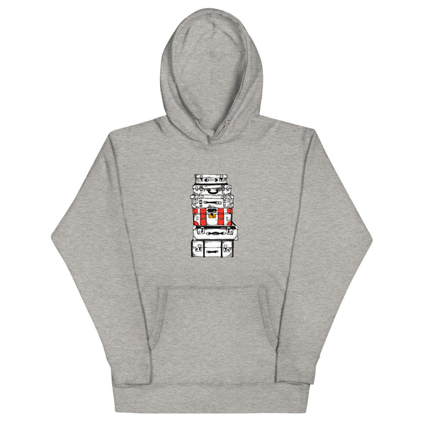 Vintage Suitcase Hoodie