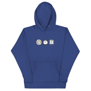 Antique Clocks Hoodie