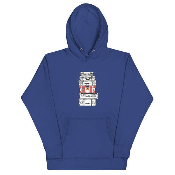 Vintage Suitcase Hoodie