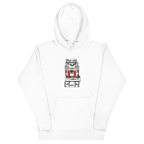 Vintage Suitcase Hoodie