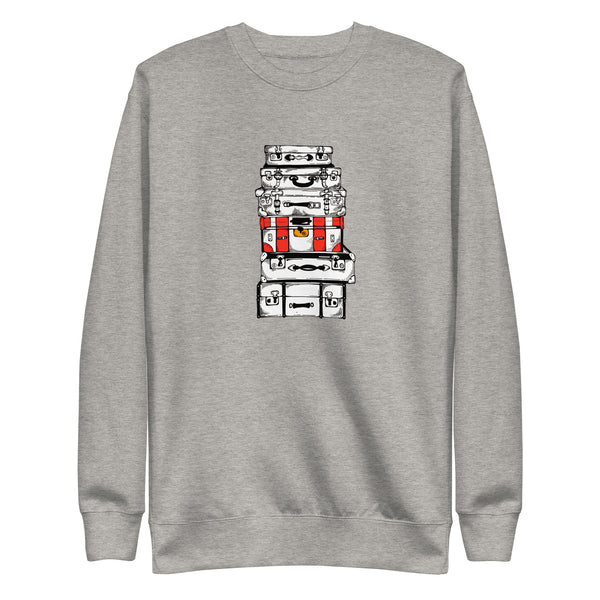 Vintage Suitcase Sweatshirt