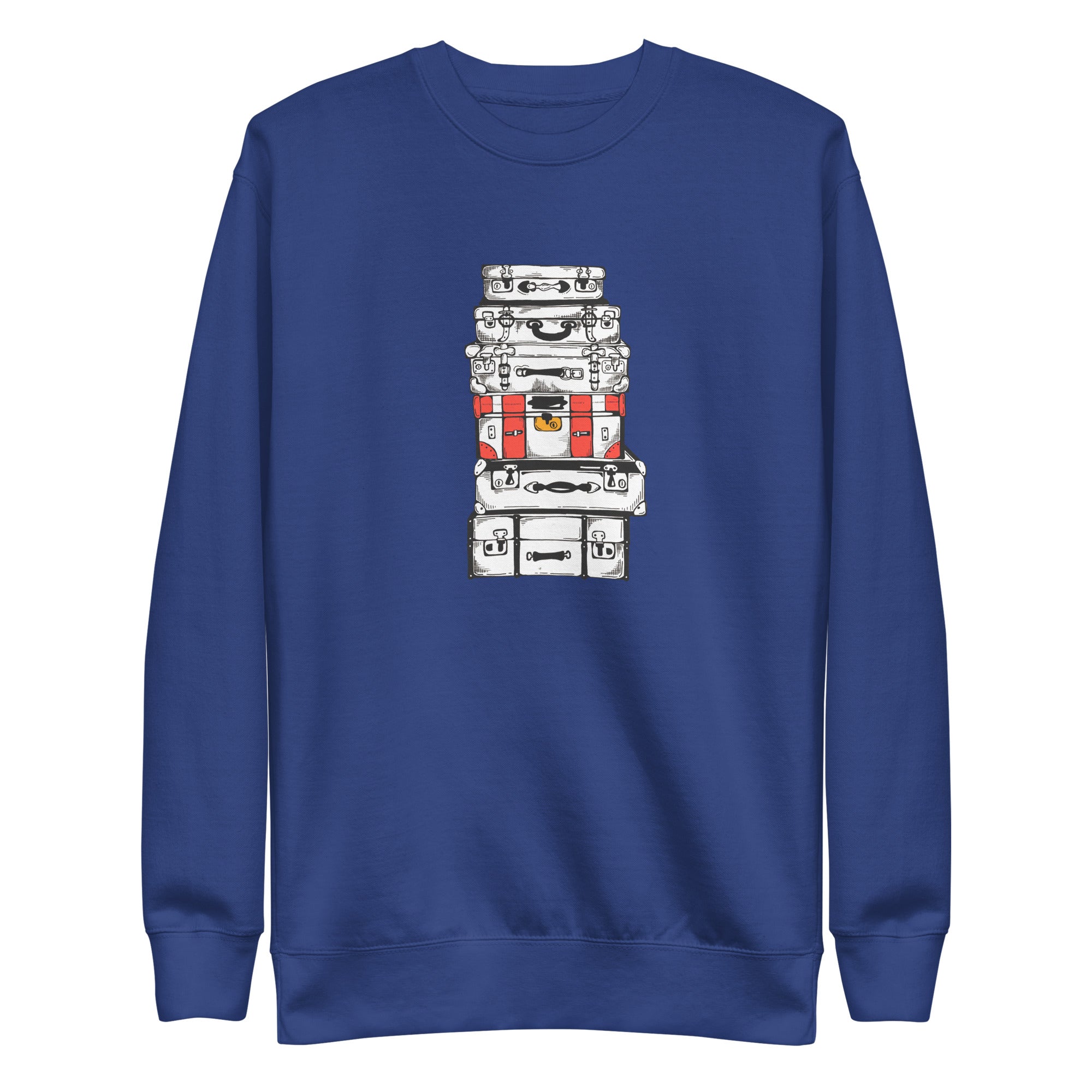 Vintage Suitcase Sweatshirt