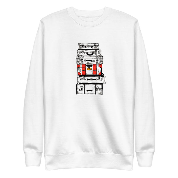 Vintage Suitcase Sweatshirt