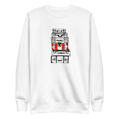 Vintage Suitcase Sweatshirt